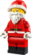 Up-Scaled Santa Minifigure