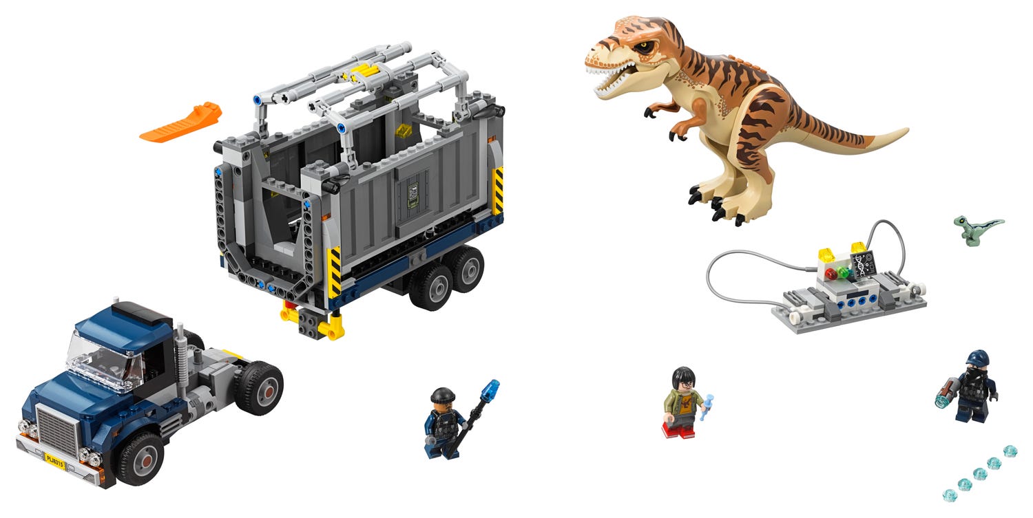 T. rex Transport 75933 | World™ | Buy online the Official LEGO® US