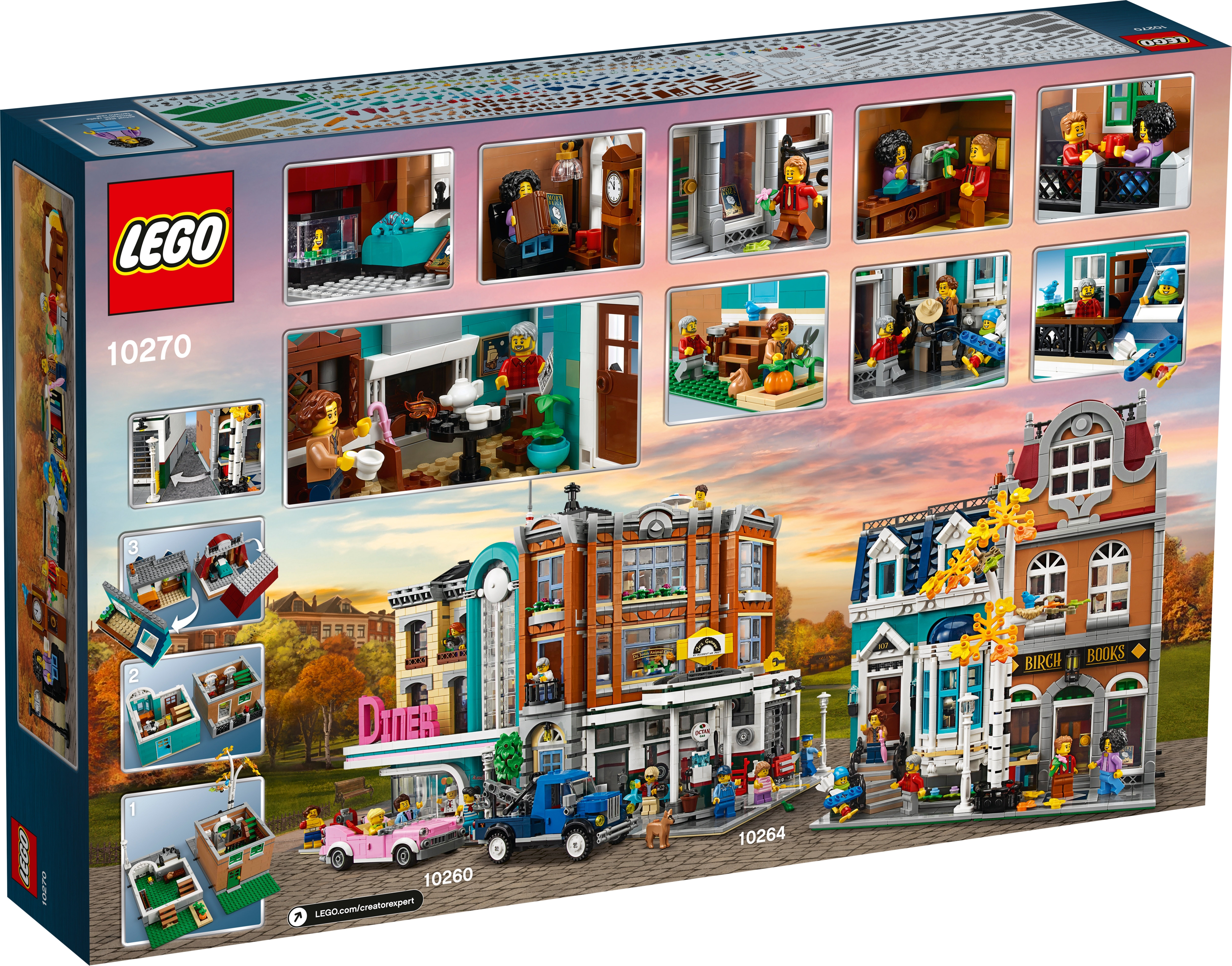 for sale online 10270 Lego Creator Expert Bookshop 