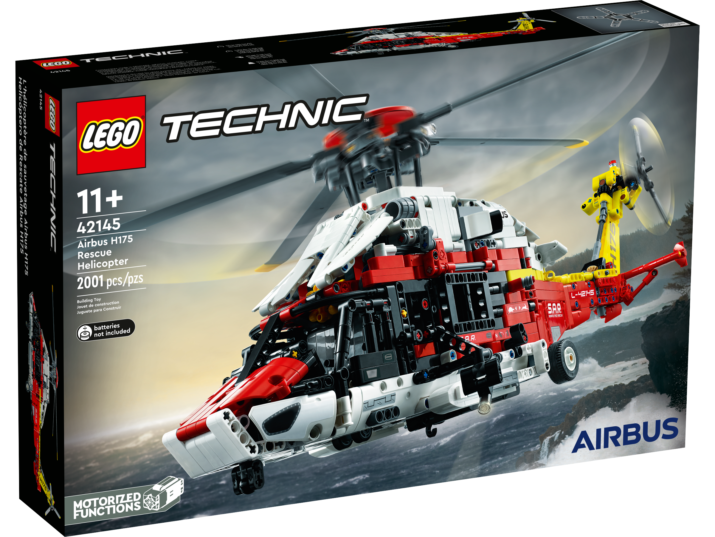 Helicóptero Rescate H175 42145 | Technic | Oficial LEGO® Shop ES