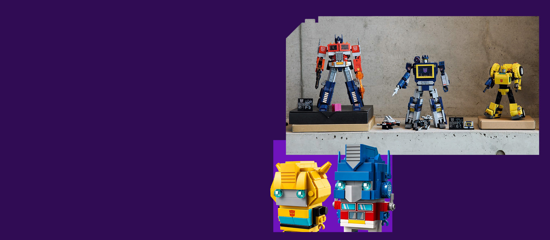 Transformers: Soundwave 10358 | LEGO® Icons | Buy online at the