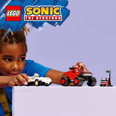 Silver's Car vs. Knuckles' Monster Truck 77118 | LEGO® Sonic the