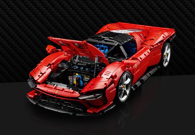 velgørenhed lemmer upassende Ferrari Daytona SP3 42143 | Technic™ | Buy online at the Official LEGO®  Shop US