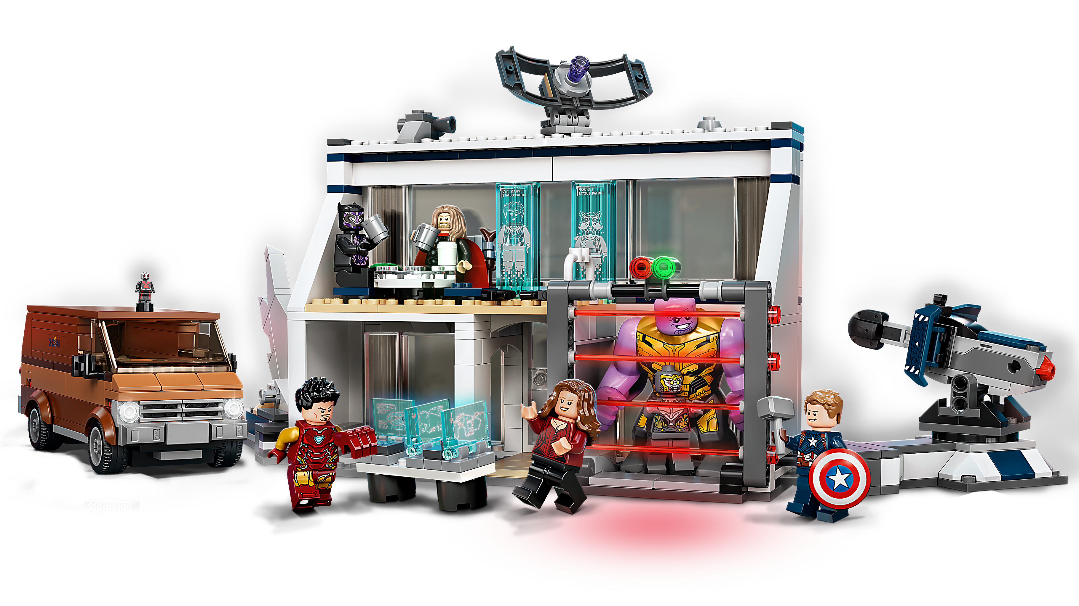 LEGO Marvel Avengers: Endgame Final Battle 76192 Collectible Building Kit;  Battle Scene at The Avengers' Compound; New 2021 (527 Pieces)