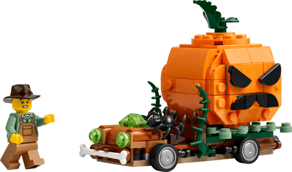 LEGO 40822 La camionnette de la citrouille d’Halloween