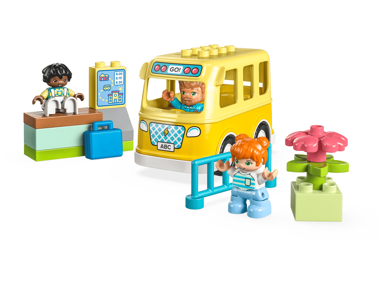 The Bus Ride 10988 | DUPLO® | Buy online at the Official LEGO® Shop NZ