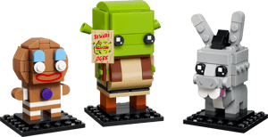 Figurines de Shrek, l’Âne et Ti Biscuit