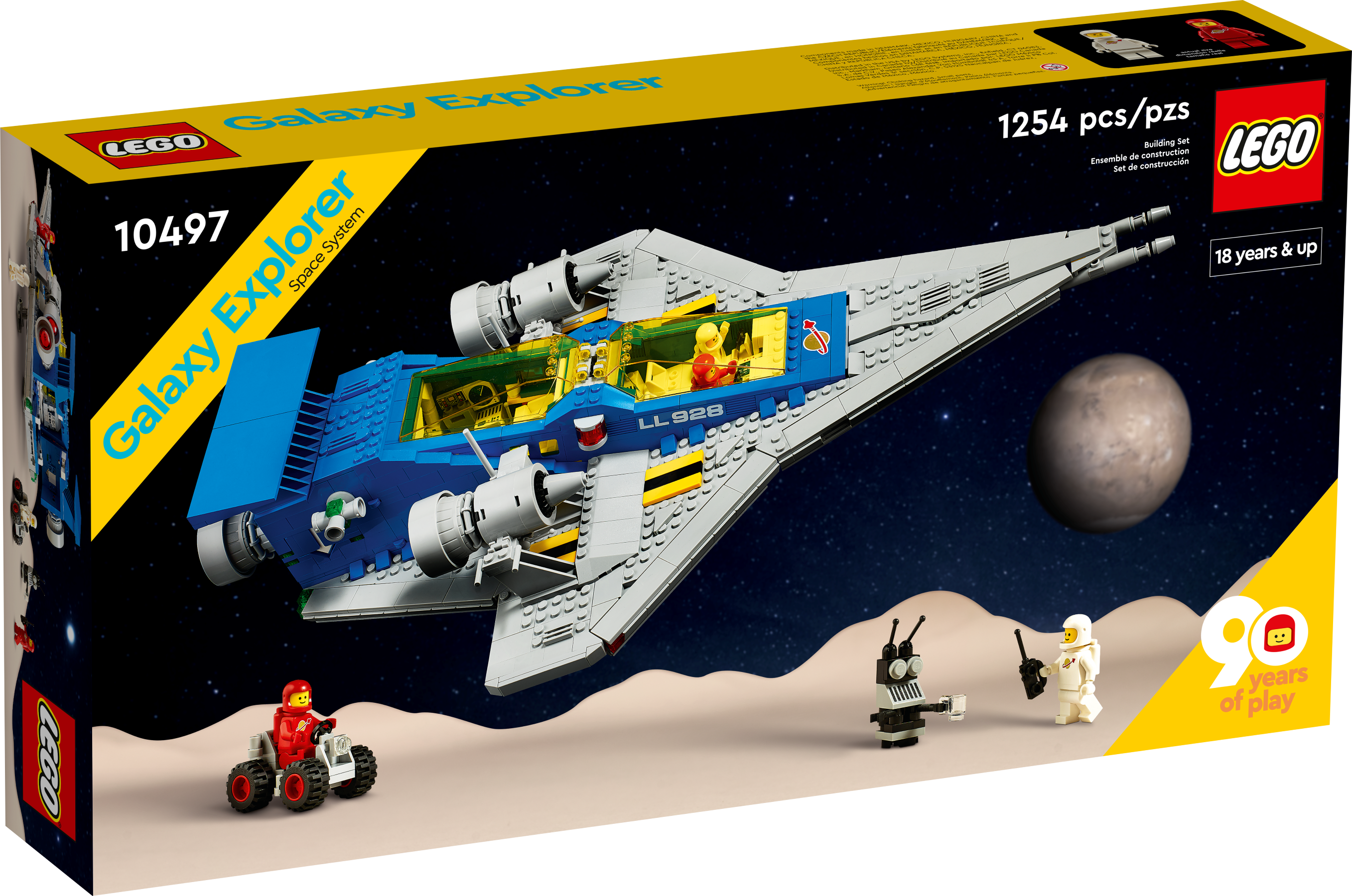 ler Afsky TVsæt LEGO® Space Toys & Sets | Official LEGO® Shop US