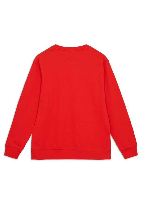 Adults Christmas Sweatshirt - Red - Image 4