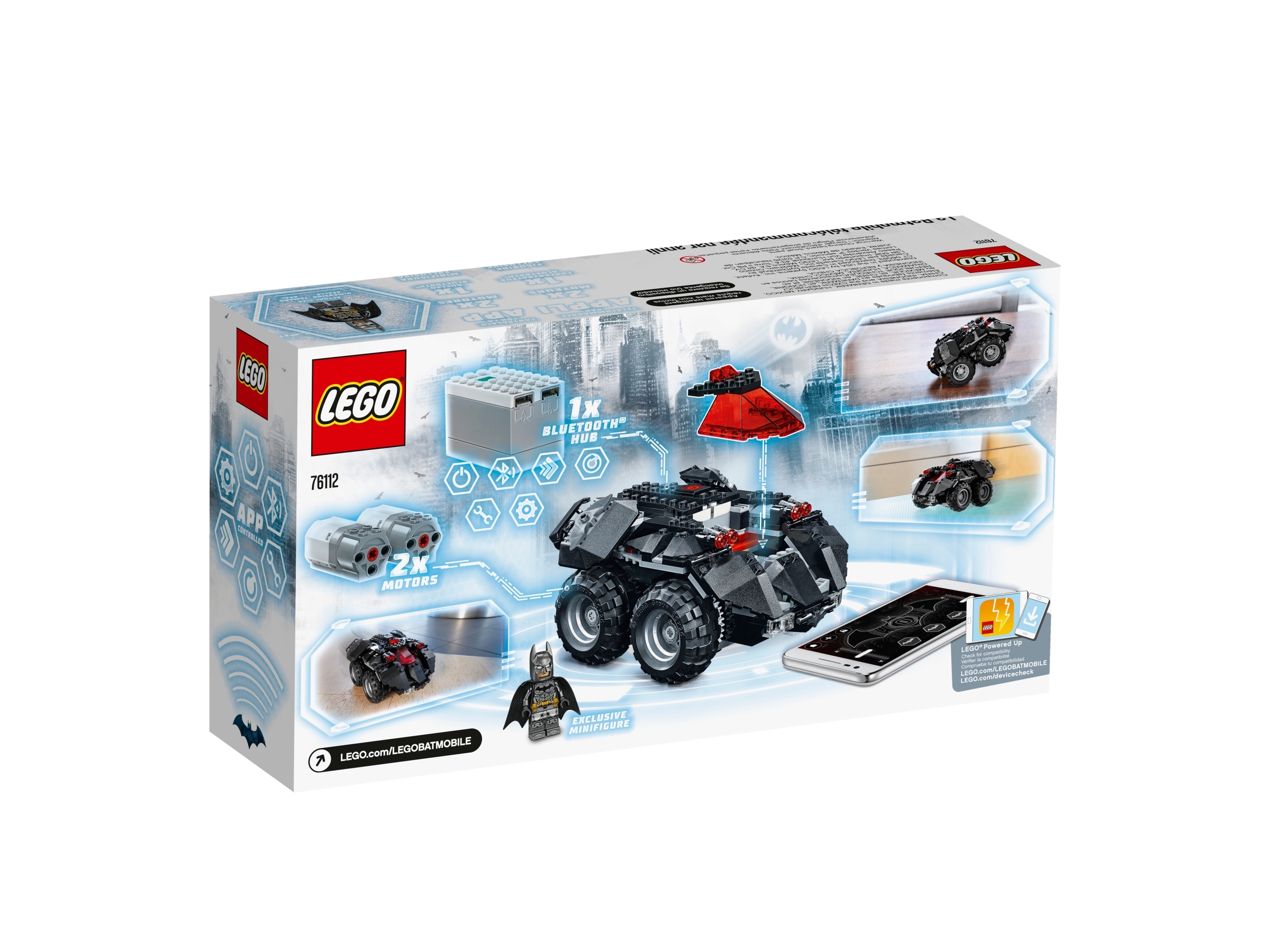 App-Controlled Batmobile 76112 | Powered UP | Buy at the Official US