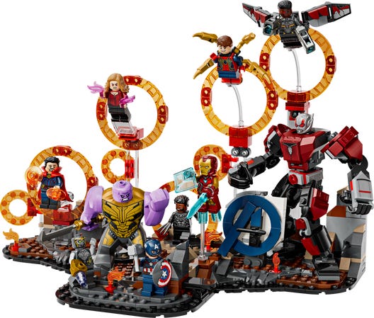 LEGO 76323 - Avengers: Endgame – den endelige kamp