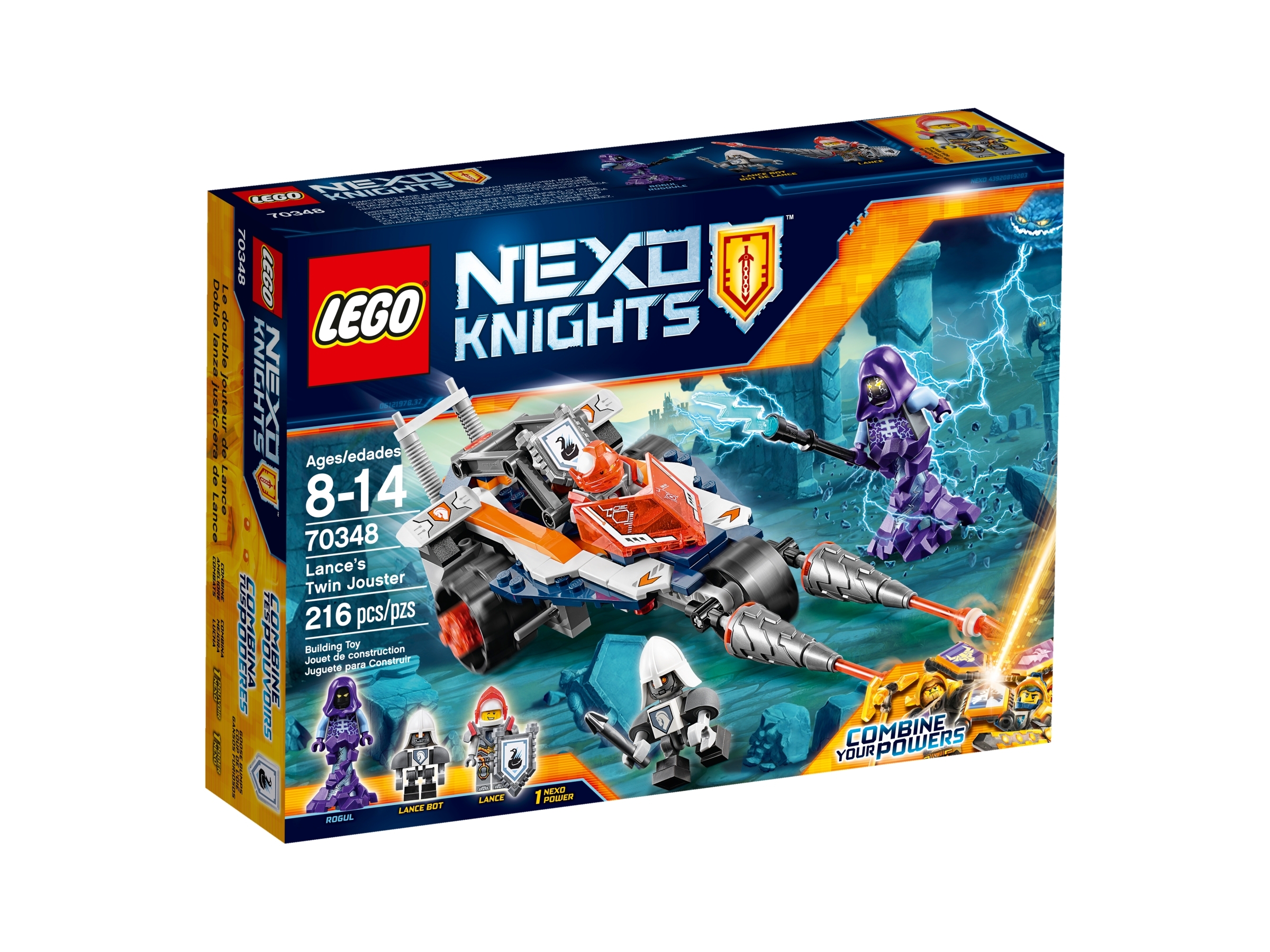 Lance's Twin Jouster 70348 | NEXO KNIGHTS™ | online at the Official LEGO® Shop US