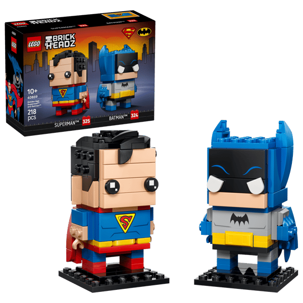 Golden Age Superman™ and Batman™ Figures - Image 3