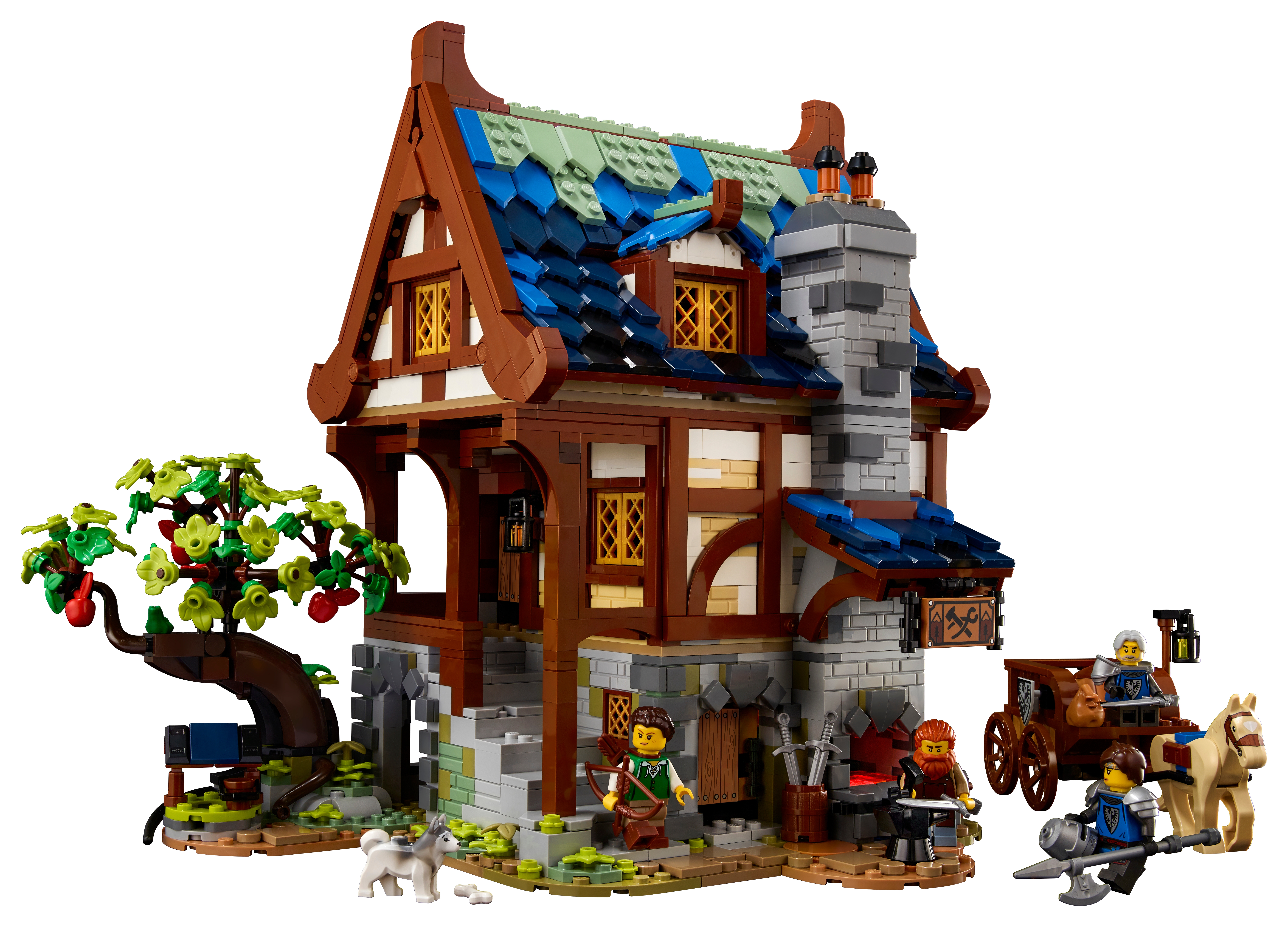 Discipline sponge empty Medieval Blacksmith 21325 | Ideas | Buy online at the Official LEGO® Shop US