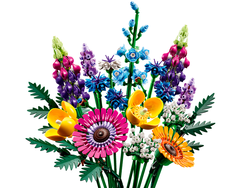 Le set LEGO 10313 Bouquet de fleurs sauvages