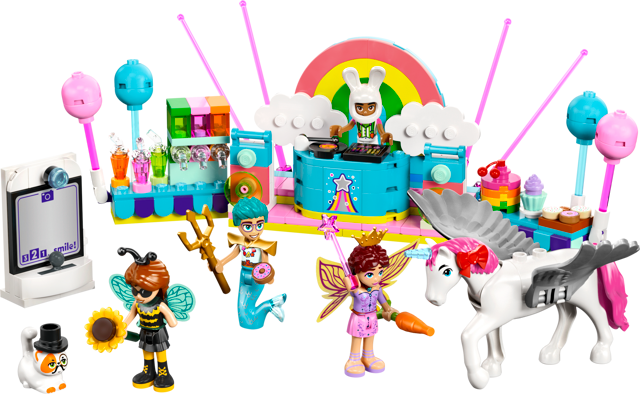 LEGO 42661 Costume Party with Unicorn & Fairy, official product image