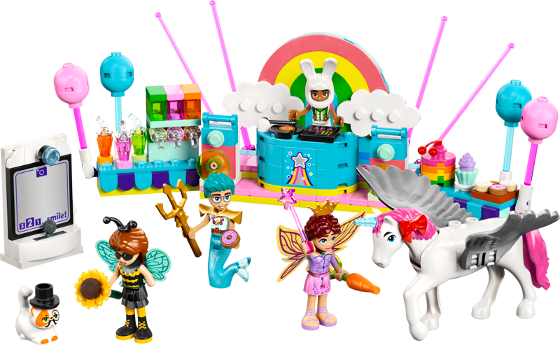 Soirée déguisée avec une licorne et une fée - Image 1