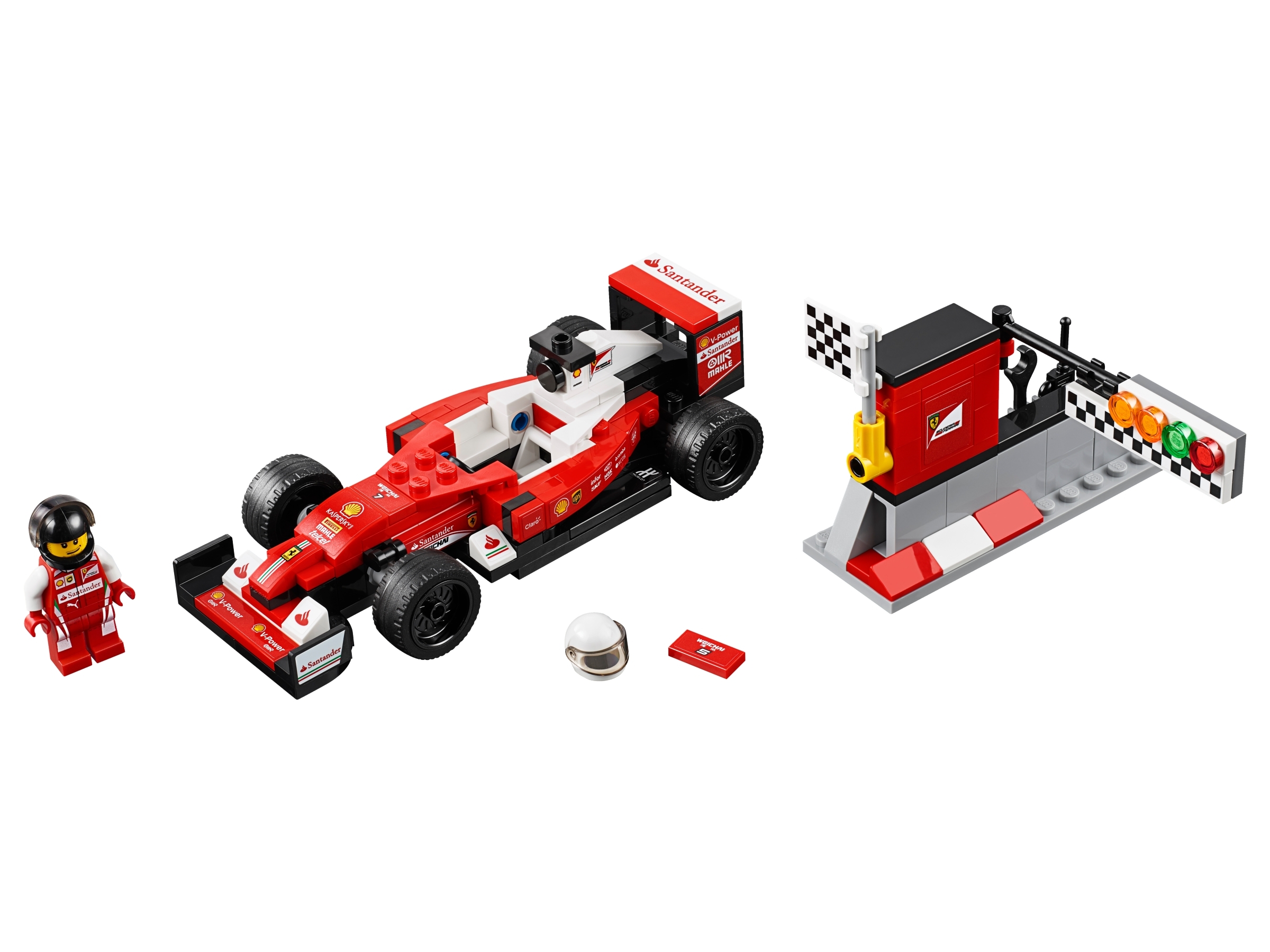 Une Formule 1 Ferrari tout en lego ! (même les roues) – w3sh