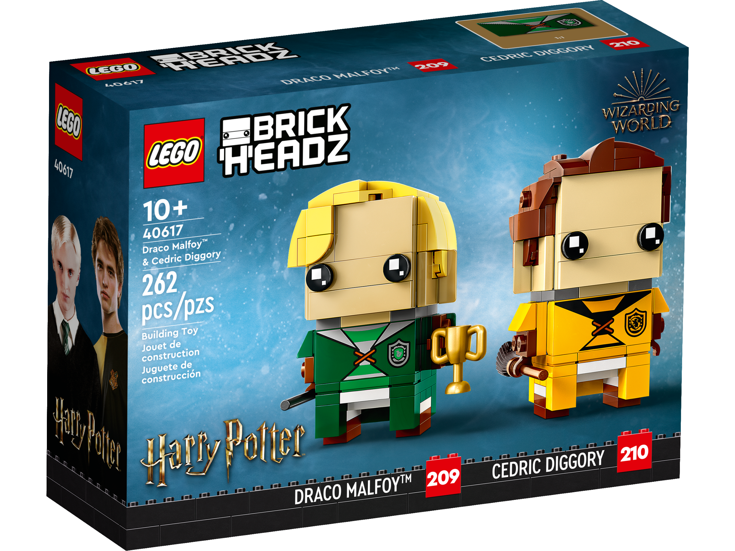 italiensk Tochi træ manifestation Draco Malfoy™ & Cedric Diggory 40617 | BrickHeadz | Buy online at the  Official LEGO® Shop GB