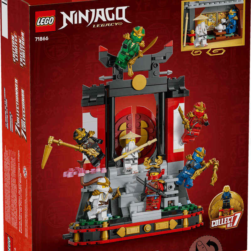 Ninja Character Display 15th Anniversary 71866 | NINJAGO® | Buy Ninja Character Display 15th Anniversary 71866 | NINJAGO® | Buy