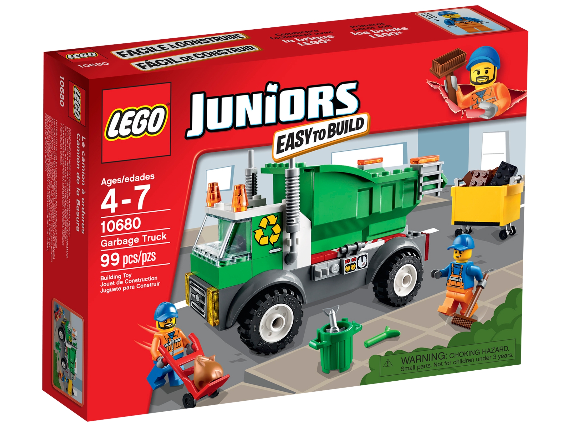 Garbage Truck | Juniors | Buy online at the Official LEGO® Shop ES