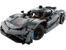 Koenigsegg Jesko Absolut-hyperbil - grå - 42173 - Technic