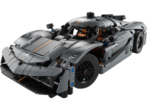 Hypercar Koenigsegg Jesko Absolut grise