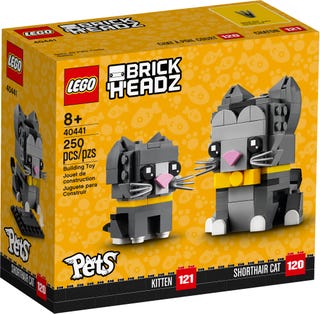 LEGO(R)Brickheadz Shorthair Cats 60255