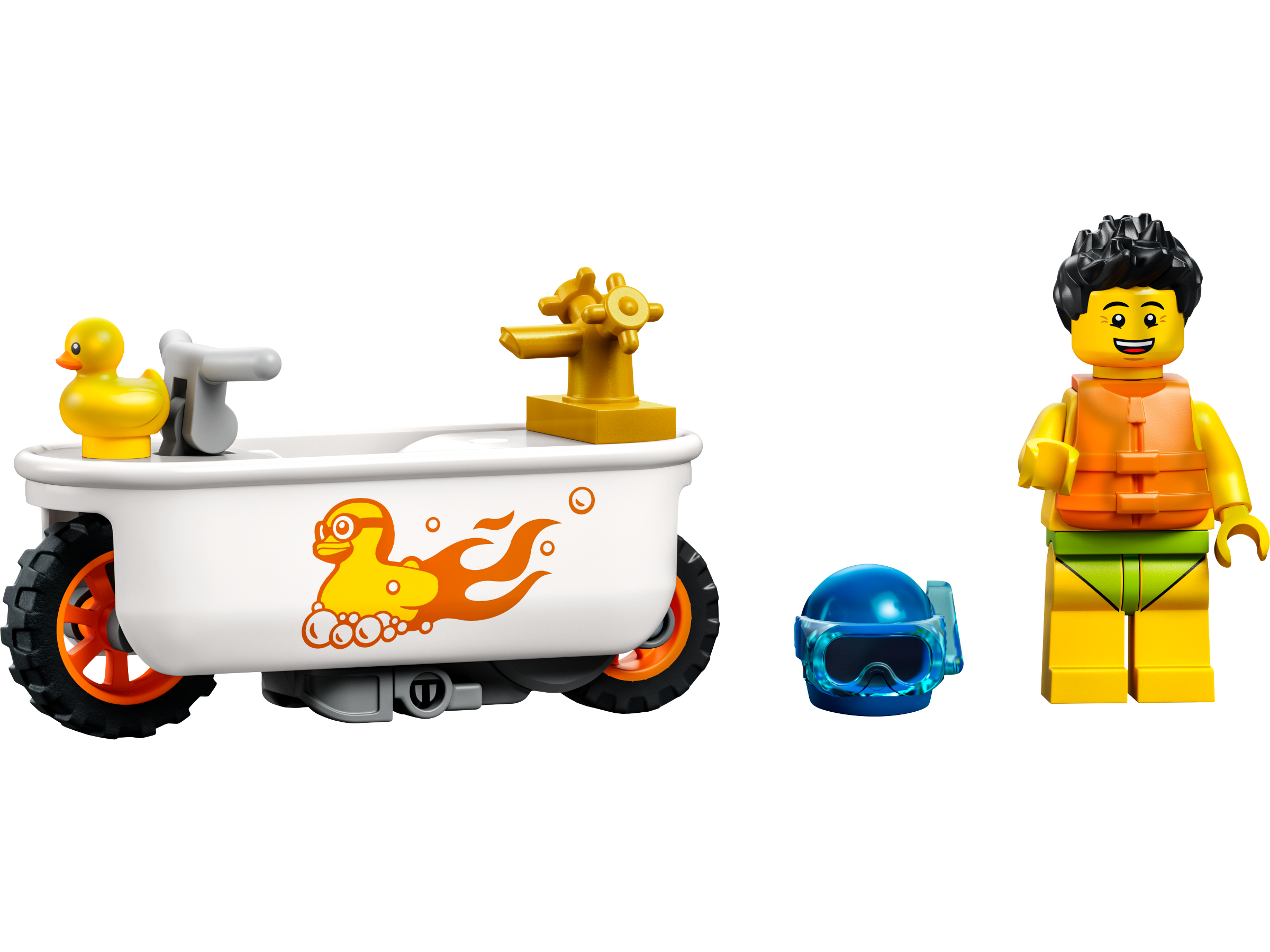 Bathtub Stunt Bike 60333 City | Buy online at the Official LEGO® Shop US