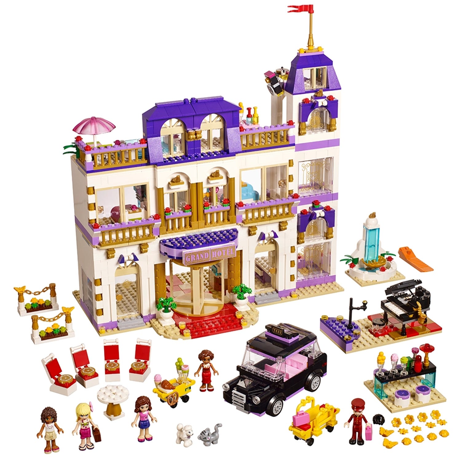 niet voldoende Verward zijn Eenvoud Heartlake Grand Hotel 41101 | Friends | Buy online at the Official LEGO®  Shop US