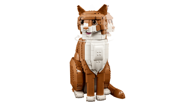 LEGO 21376 Le chat roux — visuel 4 sur 8