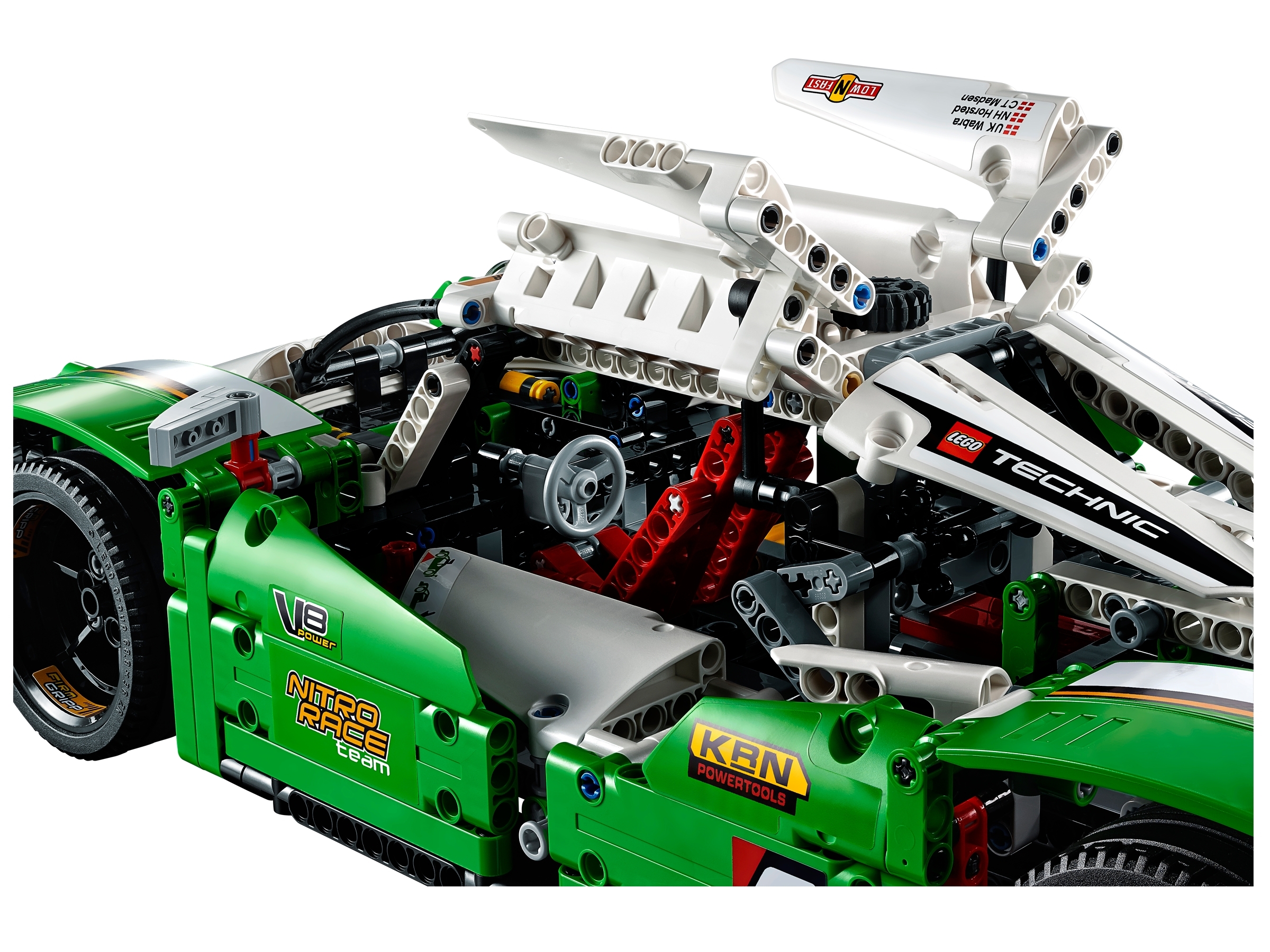 3960mm Slot car Scalextric Barrier chevron adhesive sticker Model Race Logo Lego 