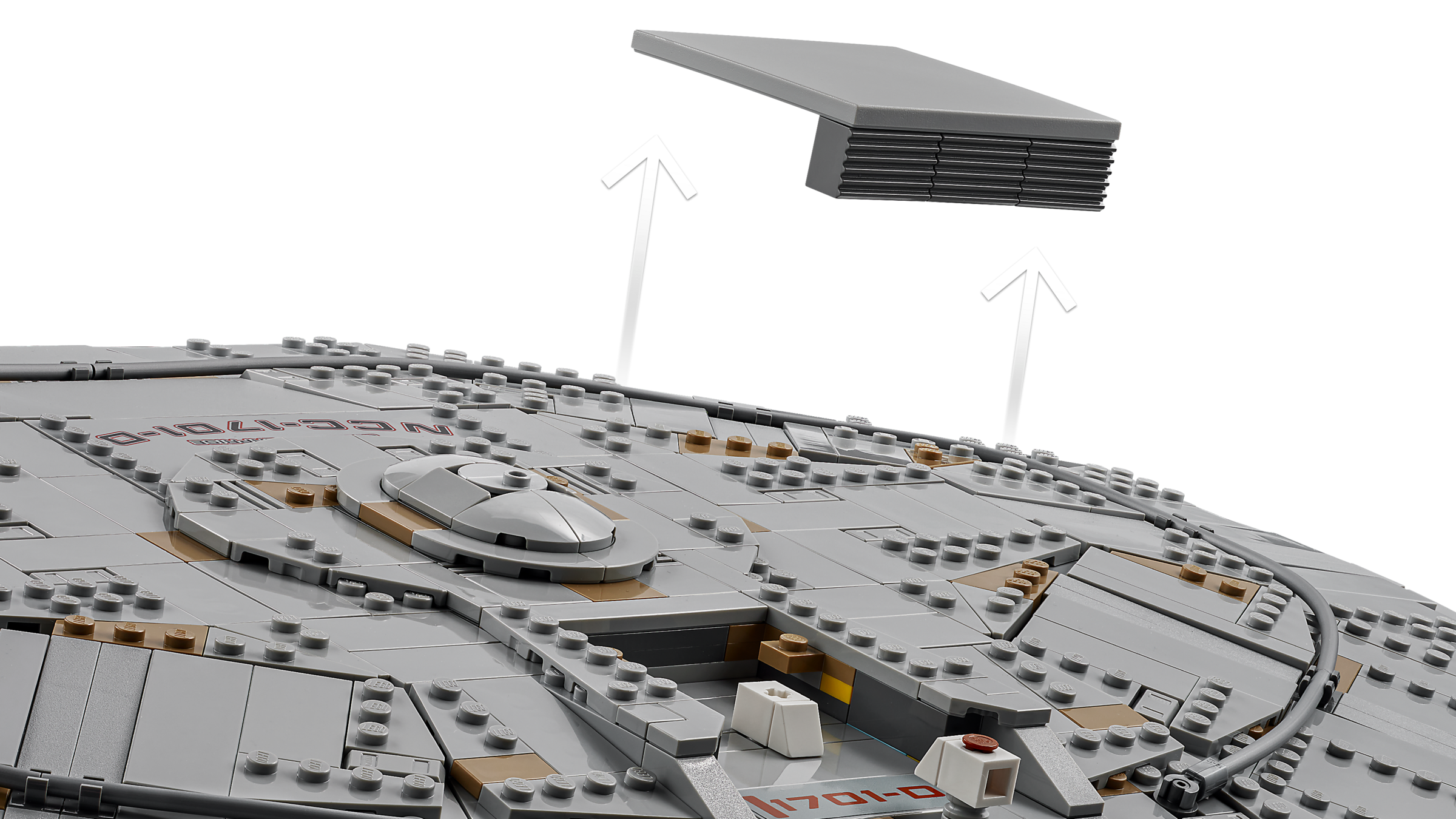 Star Trek: U.S.S. Enterprise NCC-1701-D™ 10356 | LEGO® Icons | Buy