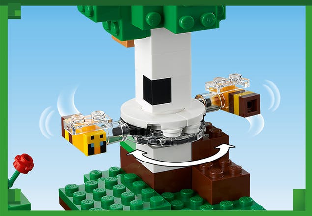 LEGO Minecraft La Cabane Abeille 21241