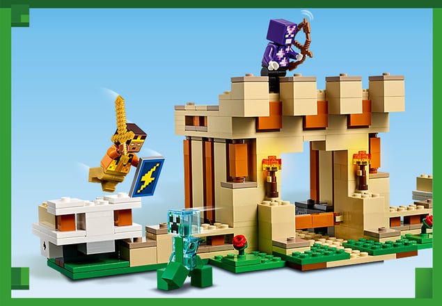 La forteresse du golem de fer Lego
