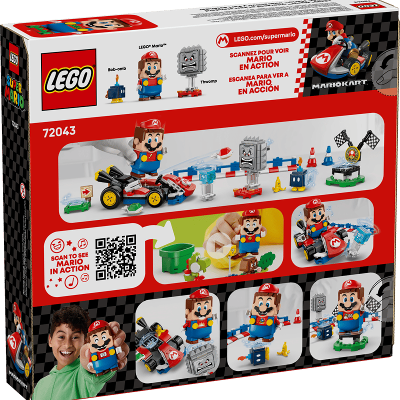 Mario Kart™ – Interactive LEGO® Mario™ & Standard Kart 72043 Mario Kart™ – Interactive LEGO® Mario™ & Standard Kart 72043