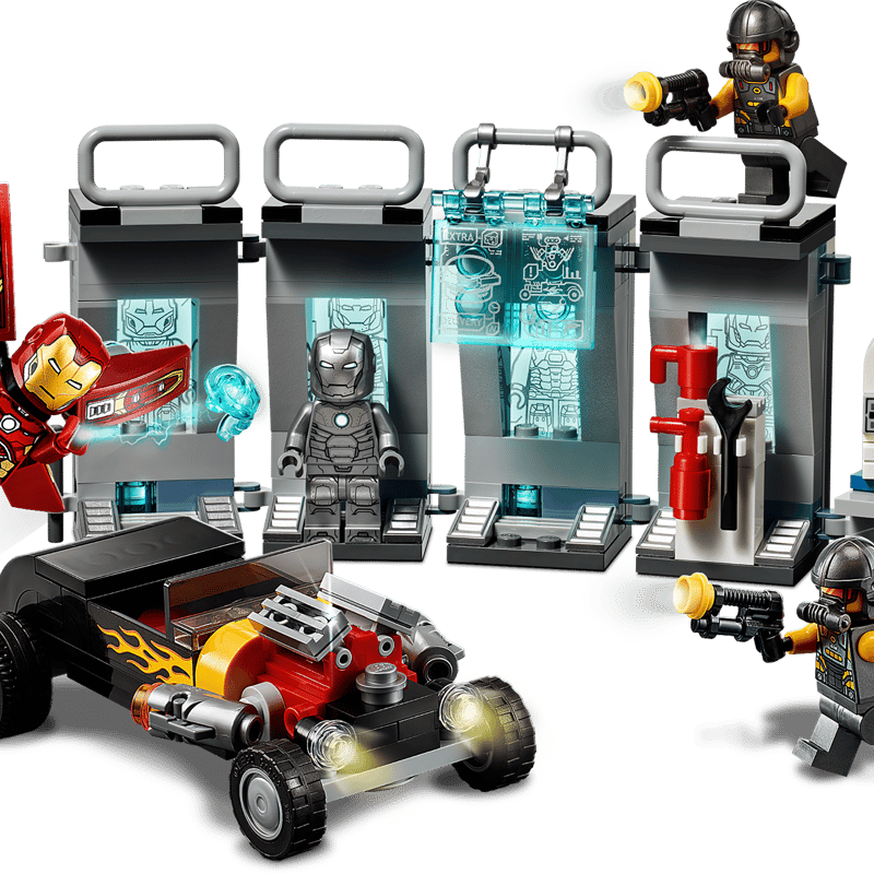 Iron Man Armory 76167 | Marvel | Buy online at the Official LEGO Iron Man Armory 76167 | Marvel | Buy online at the Official LEGO