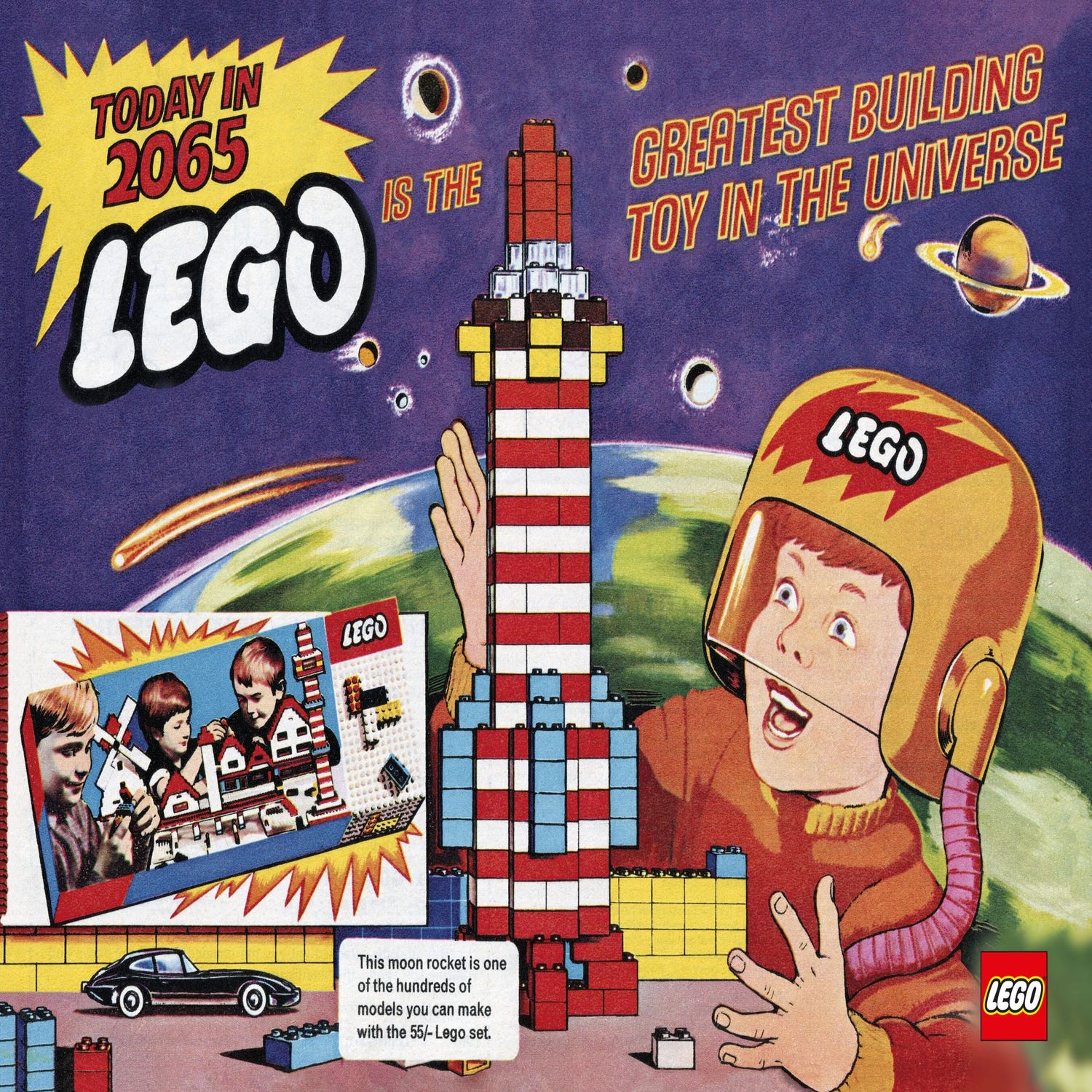 VIP RETRO POSTER 5007692 | Other | Buy online at the Official LEGO® Shop