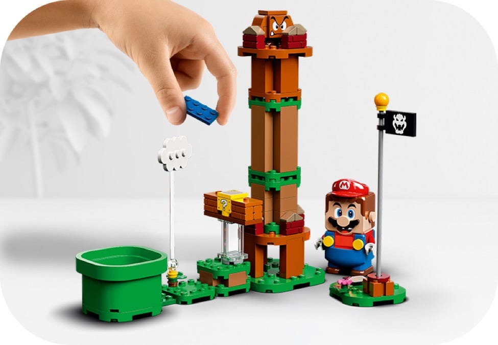 Mario Figure Quick Start Guide Super Mario Lego Mario Lego