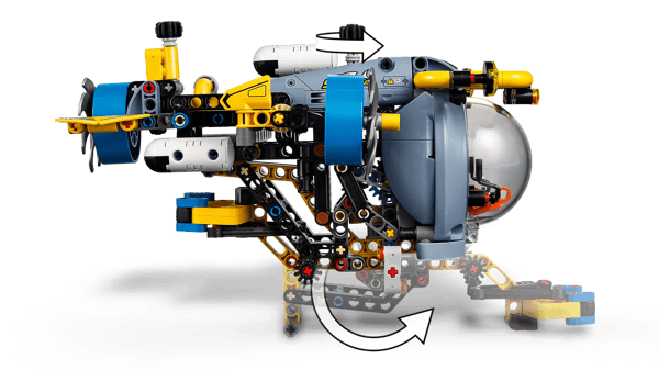 LEGO 42201 Le sous-marin de recherche en haute mer — visuel 6 sur 8