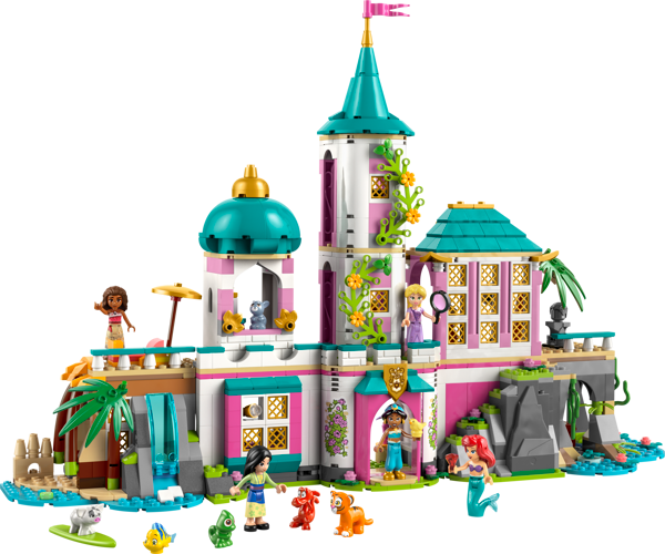 LEGO 43267 Le château des princesses et les animaux royaux