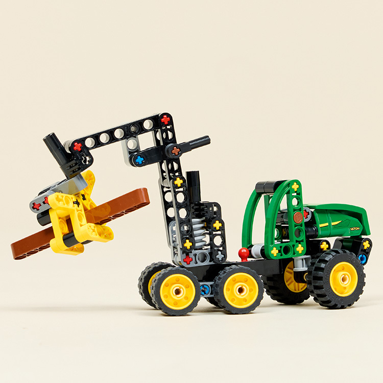 貴重なコレクターアイテム　レディアン John Deere 1470H 車輪付きハーベスター 42218 | テクニック |レゴ