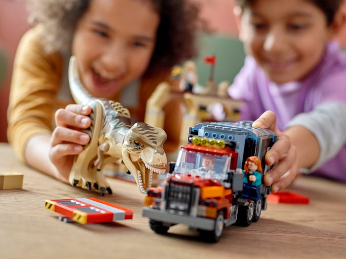 10 Awesome Lego Dinosaur colorful toys - Indominus Rex