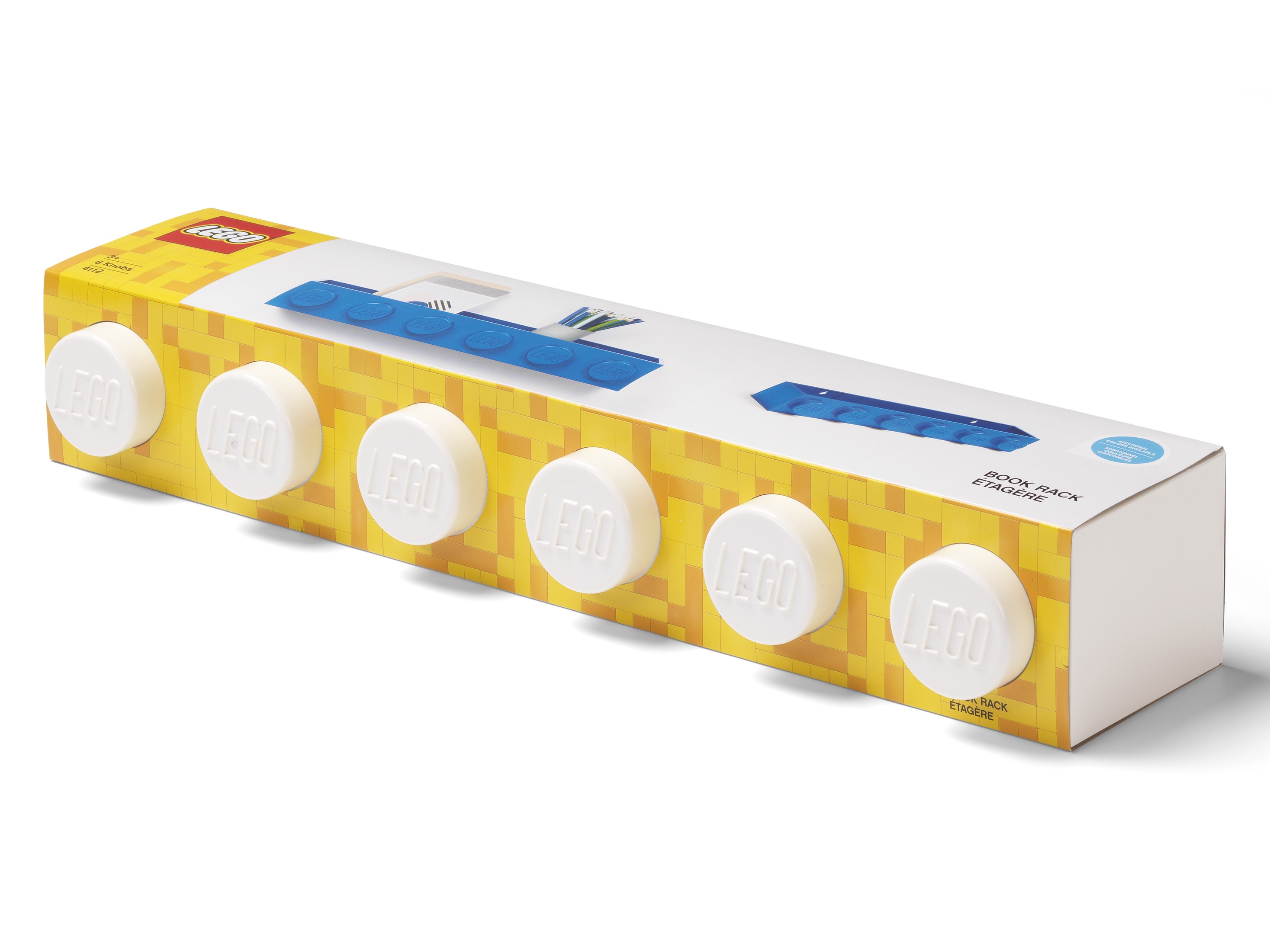 LEGO 5006615 - Klodsboghylde – hvid