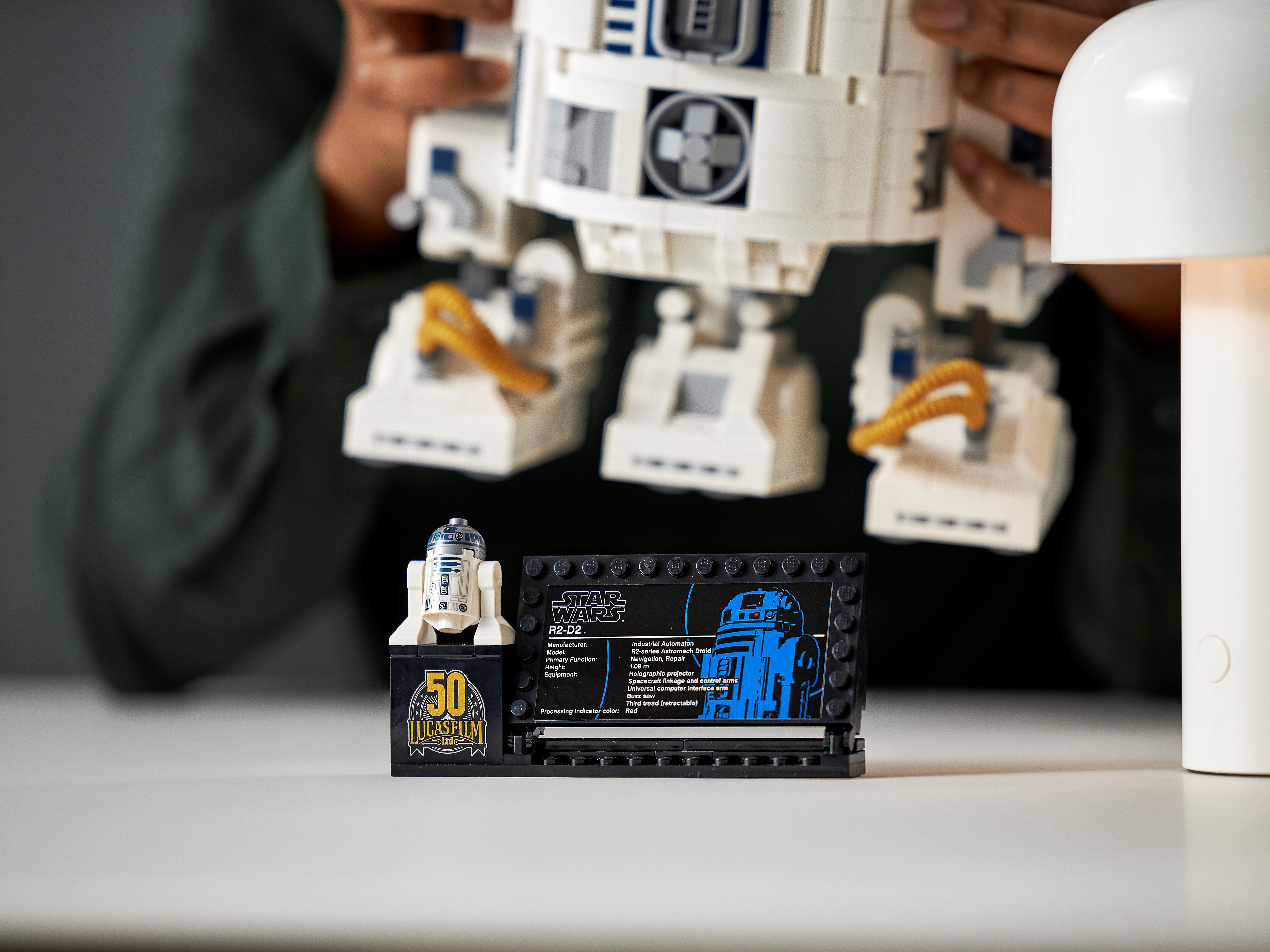 Star Wars R2 D2 Robot Droid 75308 Mandalorian UCS 2341Pcs Building Blocks  Kids Toy 62001 99914 81045
