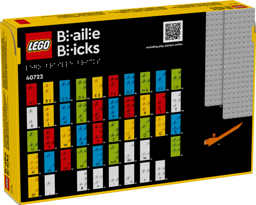 LEGO 40722 - Leg med braille – tysk alfabet