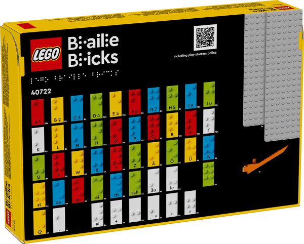 LEGO 40722 Découvrir le braille – Alphabet allemand — visuel 2 sur 7