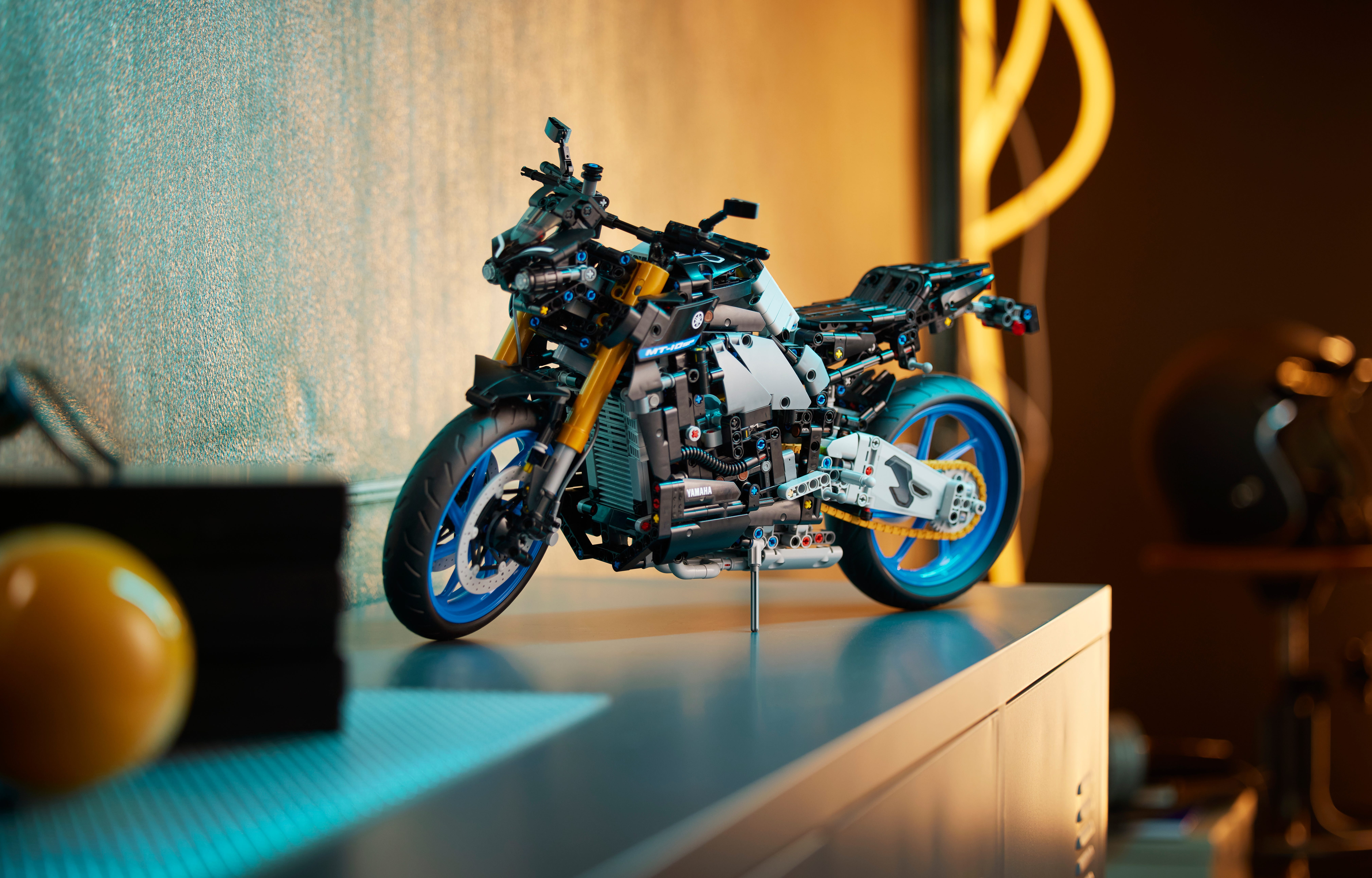 Why motorcycle fans will love the new LEGO® Technic™ Yamaha MT-10