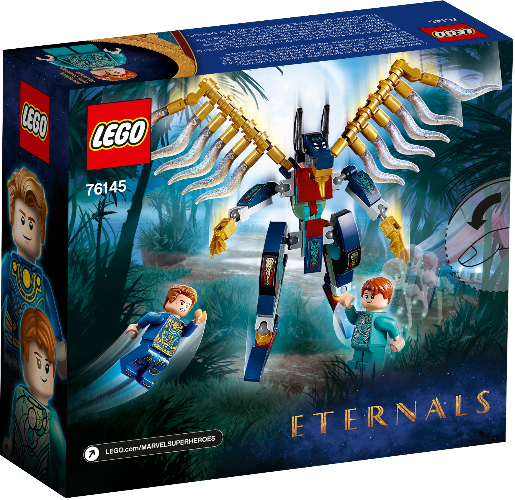 LEGO Super Heroes Ikaris Figur Minifigur Eternals Sprite Deviant 76145 76155 