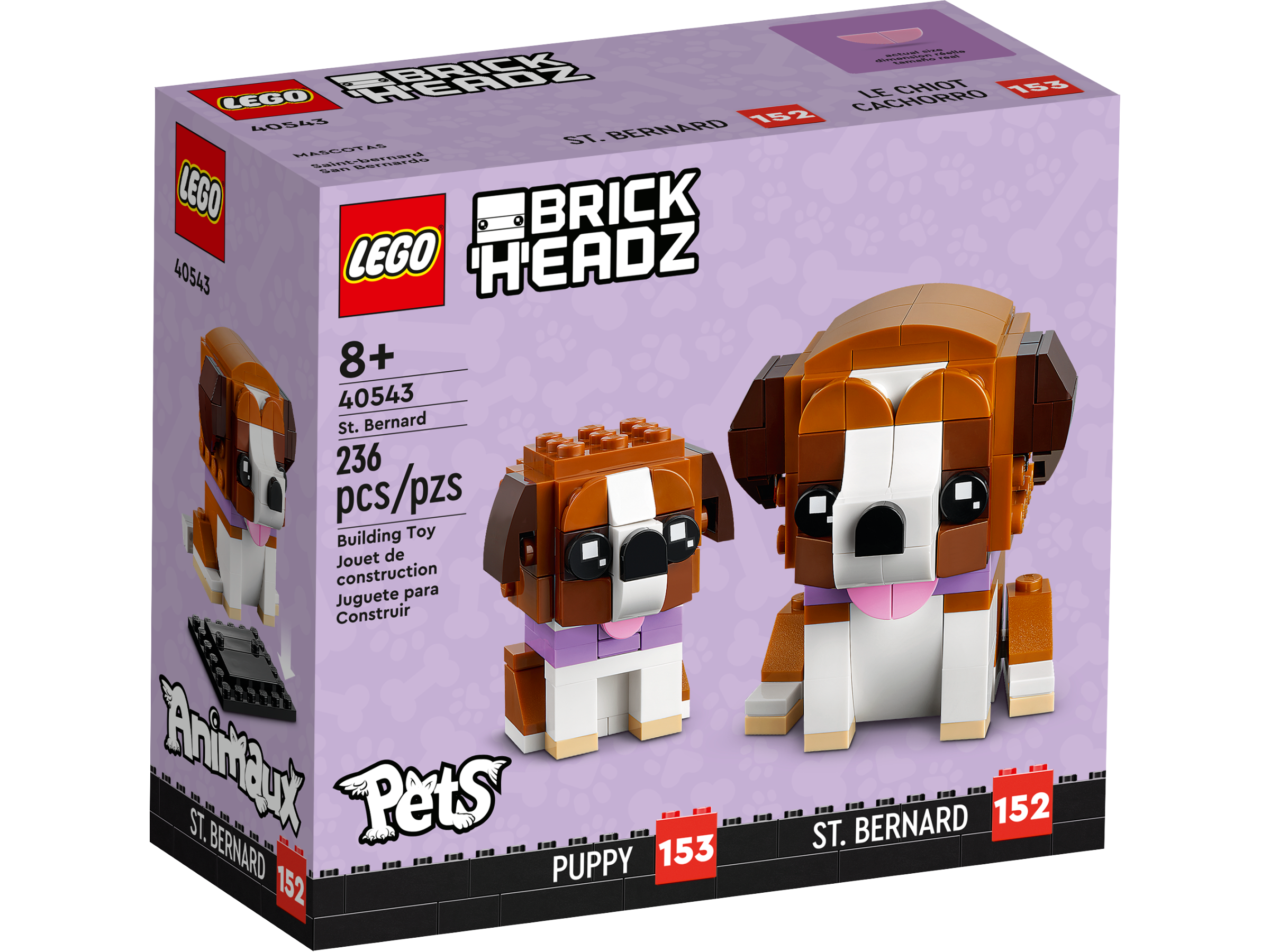 BrickHeadz™ Pets, Animal Figures